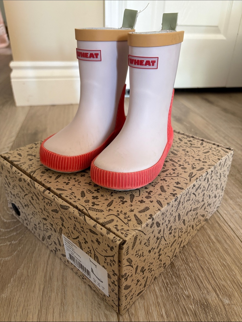 WHEAT toddler rain boots